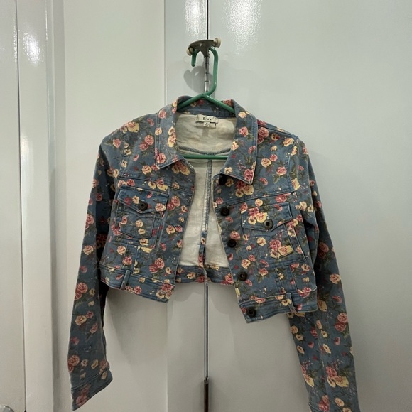 Floral Luz Denim Jacket - Picture 1 of 4